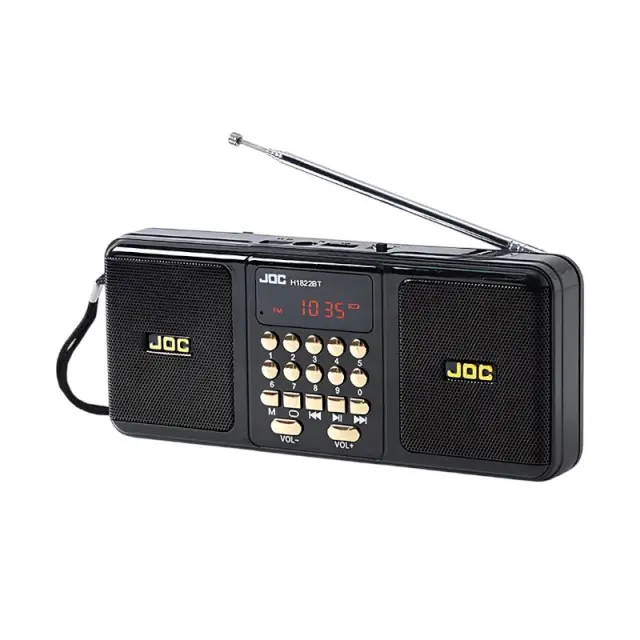Επαναφορτιζόμενο ραδιόφωνο - JOC-1822 - 818224 - Black