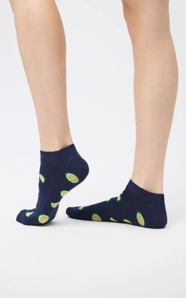 SOCKS UNISEX ΚΟΝΤΗ LEMONS 2