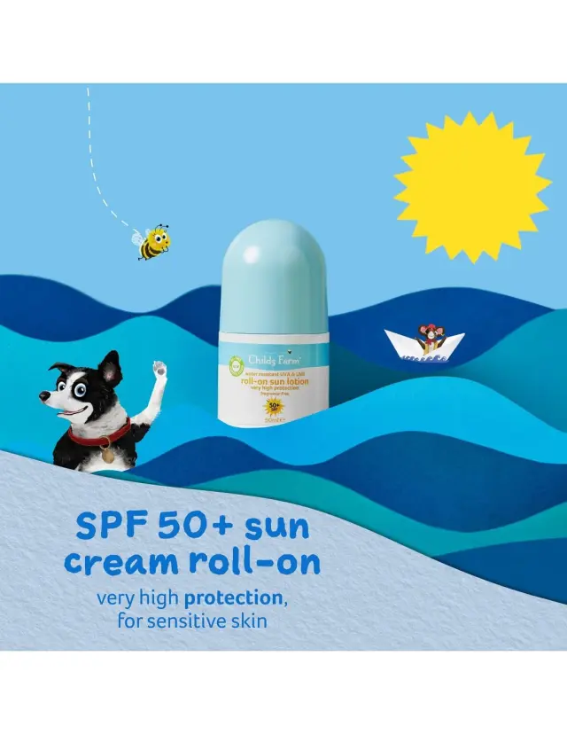 Childs Farm Roll On Αδιάβροχο Παιδικό Αντηλιακό Γαλάκτωμα SPF50 50ml CF813 2