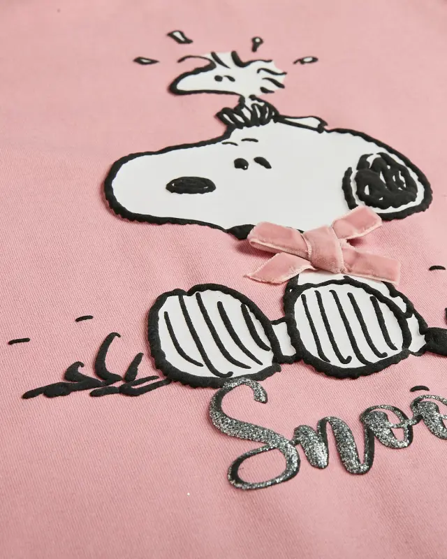 Μπλούζα Snoopy με ανάγλυφο σχέδιο 3