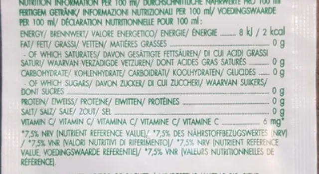 BOLERO Mojito - Χυμός σε σκόνη για 1,5L (σακουλάκι 9γρ) 3