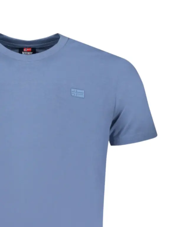 Norway Nautical School - Ανδρικό T-shirt Κοντομάνικο 846061-DENIM Μπλε 3
