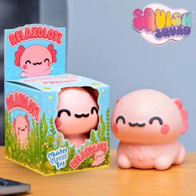 Boxer Gifts Squishy Stress Toy: Relaxolotl