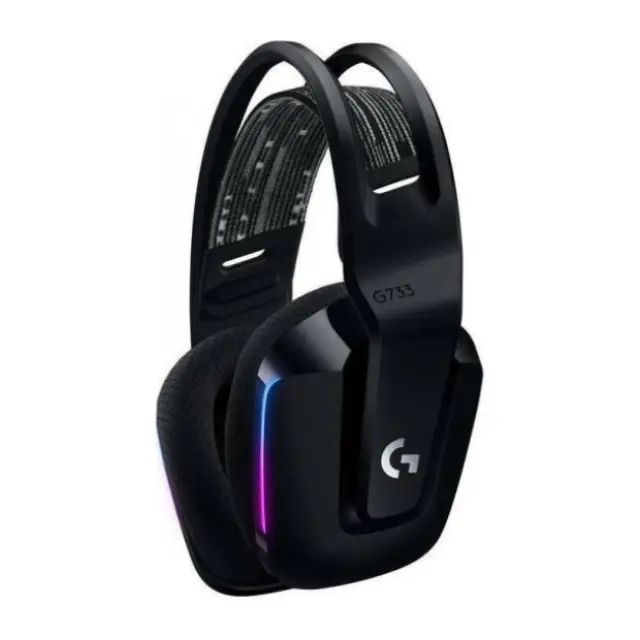 Logitech Gaming Headset G733 Lightspeed RGB Black (981-000864) 2