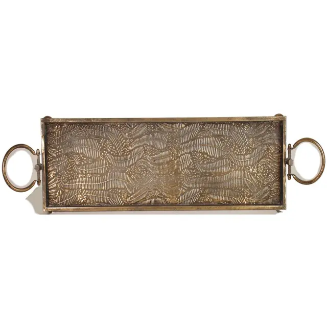 Δίσκος Χρυσό Μέταλλο 77x23x11cm 2