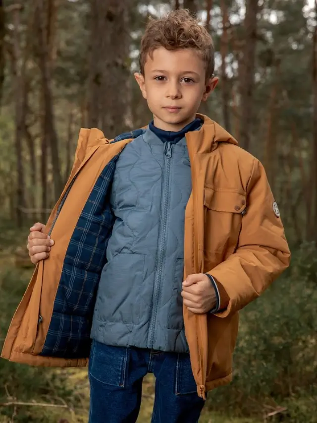 Παιδικό Μπουφάν 3 σε 1 για Αγόρια Forest Explorer ΚΑΦΕ