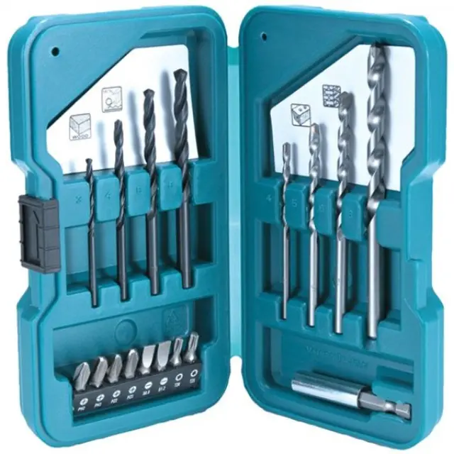Μύτες Και Τρυπάνια MAKITA D-40200 Σετ 17Τμχ