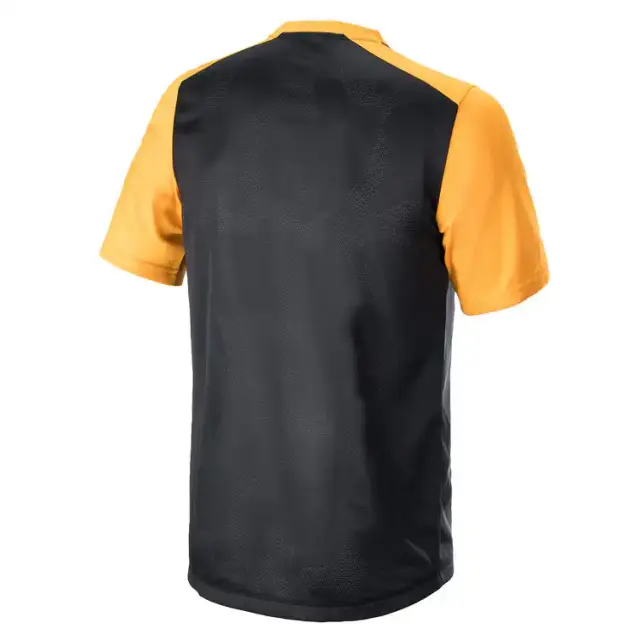 ΜΠΛΟΥΖΑ ALPINESTARS ALPS 4 V2 ΚΟΝΤΟ ΜΑΝΙΚΙ - ΜΑΥΡΟ-ΧΡΥΣΟ - SMALL 2