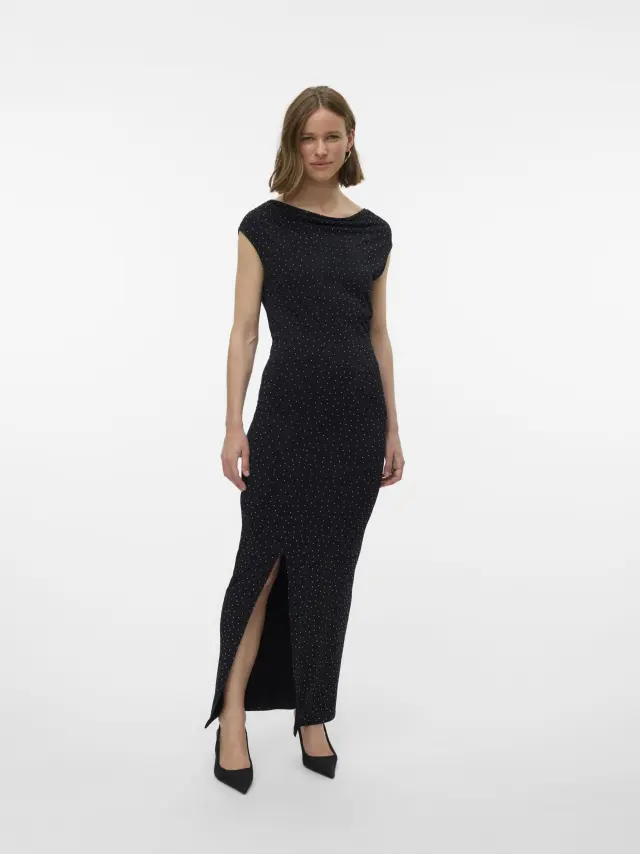 Vero Moda-VMNATA (10335666)-BLACK - XS