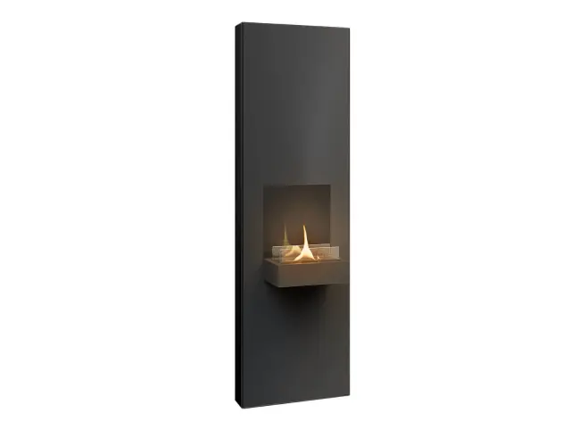 Επιτοίχιο Tζάκι Rock Tenderflame με διάρκεια καύσης 4 - 5 ώρες, χωρητικότητα δεξαμενής 500ml και διαστάσεις 40x24.5x130cm - Black TF-100204 3