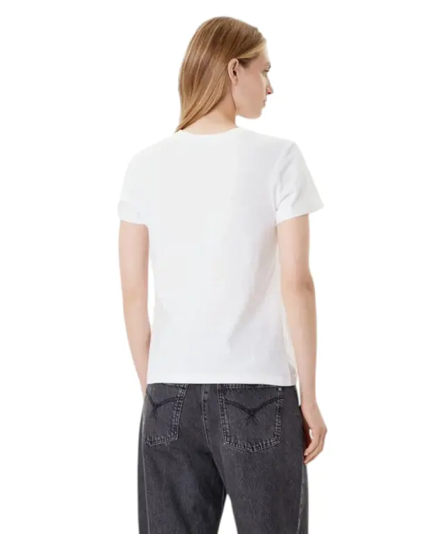Vans - Γυναικείο Κοντομάνικο T-Shirt Wm Flying V Crew Tee VN0A3UP4-WHT Λευκό - 2XS 3