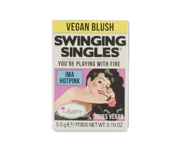 THEBALM IMA HOTPINK BLUSH SWINGING SINGLES 5,5GR 2