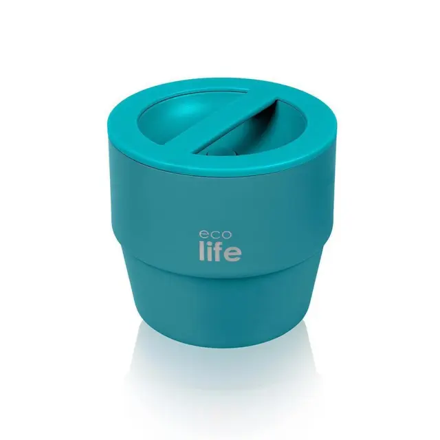Ecolife® -Στρογγυλό Θερμός Φαγητοδοχείο 750ml- Teal.