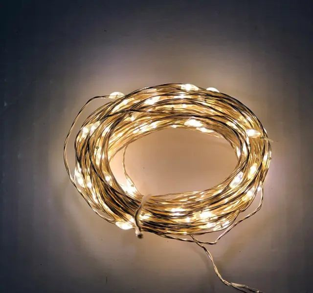 200 MICRO LED ΜΕ ΠΡΟΓΡΑΜΜΑ+ΣΤΑΘΕΡΑ ΑΣΗΜΙ ΣΥΡΜΑ ΘΕΡΜΑ ΙΡ44