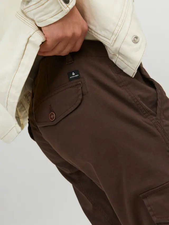 JPSTPAUL FLAKE CARGO NOOS - Seal Brown - 33 , 32 3