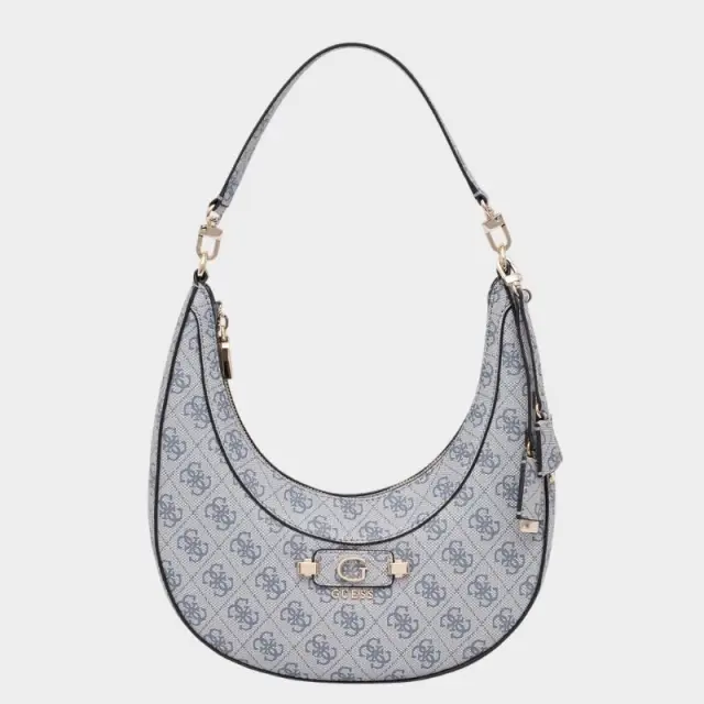 Guess - Γυναικεία Τσάντα Lindsey Hobo HWSG9749010-SLG Μπλε Ανοιχτό