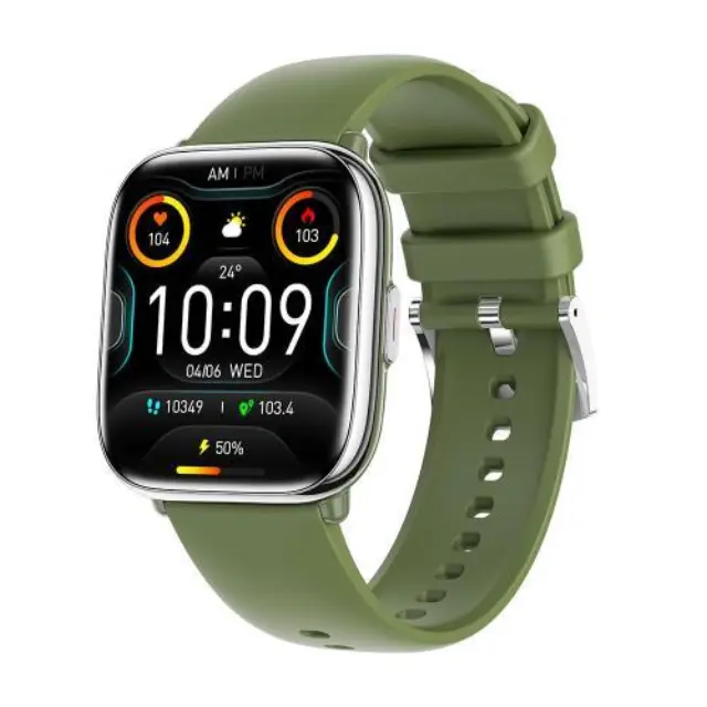 Smartwatch myPhone Pastel 1.75" Ασημί/Πράσινο N65444