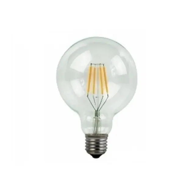LED λαμπτήρας G95 E27 4W Θερμό Filament G95