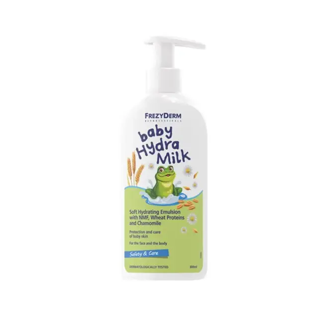 FREZYDERM Baby Hydra Milk Ενυδατικό Βρεφικό Γαλάκτωμα, 300ml