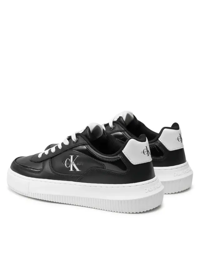 Calvin Klein - Cupsole Γυναικεία Chunky Sneakers YW0YW01410-0GM Μαύρο 3
