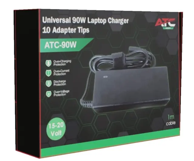 Τροφοδοτικό 90w για Laptop με 10 κεφαλές 05.007.0035 3