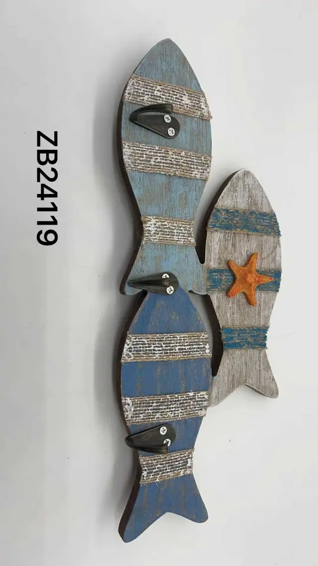 Σετ διακοσμητικά Souvenir - Κρεμάστρα - ZB24119 - 4 τεμάχια - 251971 2