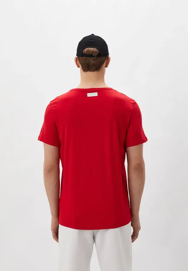 Bikkembergs - Ανδρικό T-shirt Κοντομάνικο BKK1MTS05-RED Κόκκινο - M 3