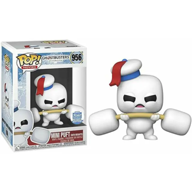 Funko Pop! Movies: Ghostbusters Afterlife Mini Puft with weights S.E. #956 Figure