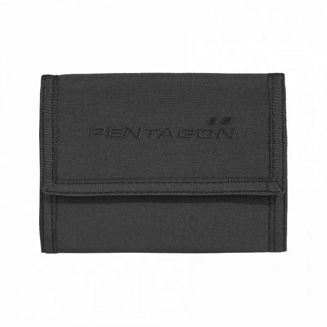 Pentagon Stater 2.0 Wallet-Πορτοφόλι - 01-Black-Μαύρο