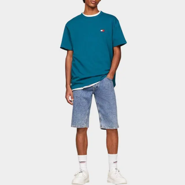 Tommy Hilfiger - Ανδρική Βερμούδα Σορτς Ronnie Slim Fit DM0DM19155-1A4 Μπλε - W30