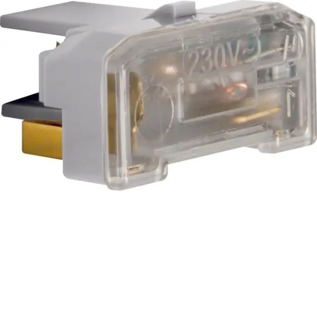 Neon lamp unit N terminal, light control, grey