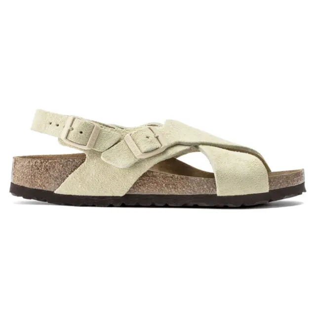 Birkenstock Πέδιλα Γυναικείο δέρμα suede Μπεζ BIR/TULUM SOFT 1021535 ALMOND