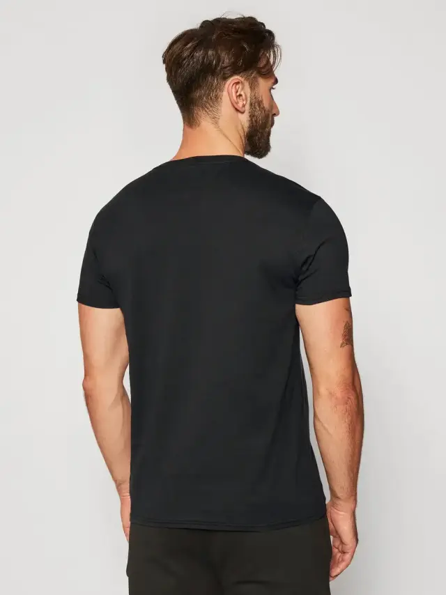 Tommy Hilfiger - Ανδρικό T-shirt Tjm Original Jersey Tee Regular Fit DM0DM04411-078 Μαύρο - XS 2