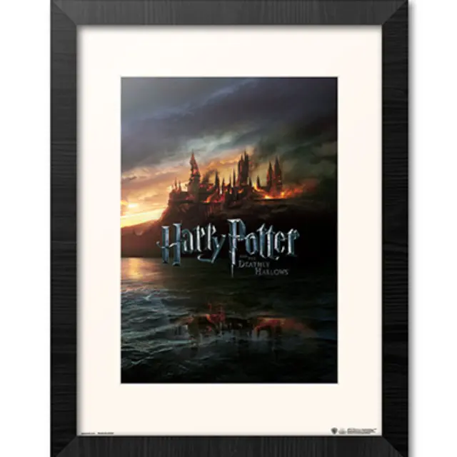 GB Eye Ξυλινη Κορνιζα HARRY POTTER And the Deathly Hallows - Collector Print 30x40cm