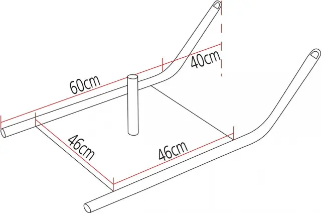 AMILA Έλκηθρο έλξης με ζώνη (48554) - ONE SIZE 2