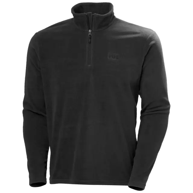 Ηelly Ηansen Men's Daybreaker Half-Zip Fleece Συνθετική Μπλούζα Black - 2 XLarge