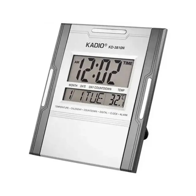 Kadio Ψηφιακό Ρoλόι & Ξυπνητήρι - Digital Clock KD-3810N 68104