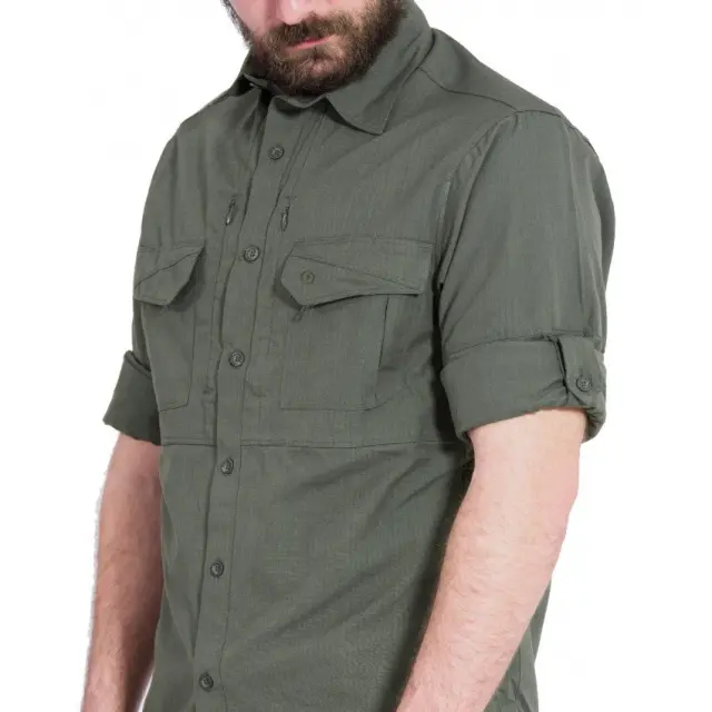 Pentagon Plato Shirt-Πουκάμισο Μακρυμάνικο για Τακτική και Υπηρεσιακή Χρήση - 04-Μπεζ-Khaki 2