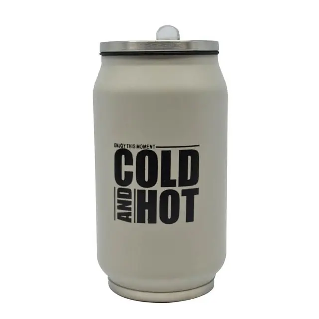 Ποτήρι Θερμός 'Cold and Hot' Μπεζ Inox 330ml ANKOR