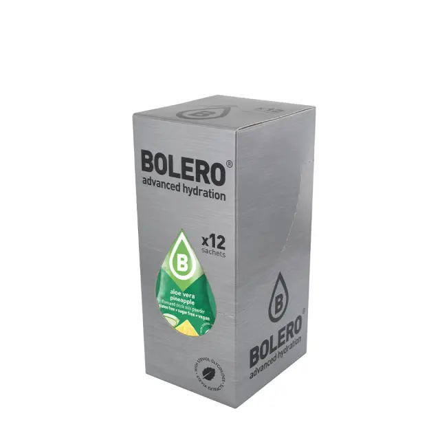 Bolero Classic Drink Mix Aloe vera Pineapple, 12 x 9 g
