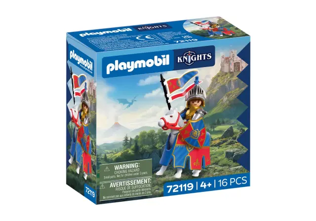 Playmobil 72119 - Knights Αρχηγός Λεοντόκαρδων Ιπποτών με άλογο 2