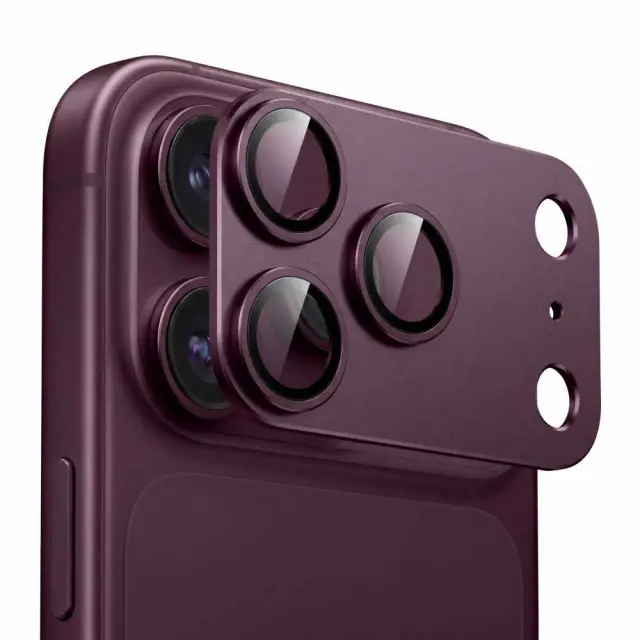 Tech-Protect® Camfull Fit+για Iphone 18 Pro Max- Burgundy 3