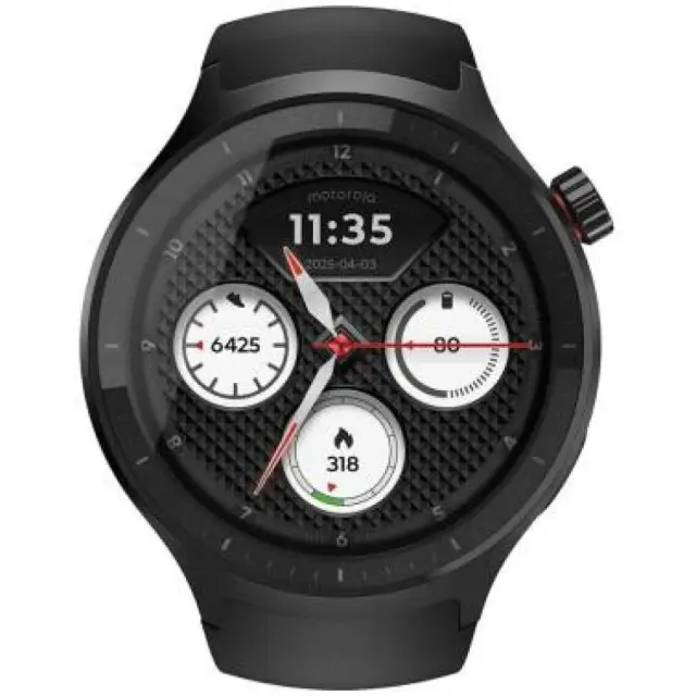 Motorola Smartwatch Moto Watch 47mm IP68 Black
