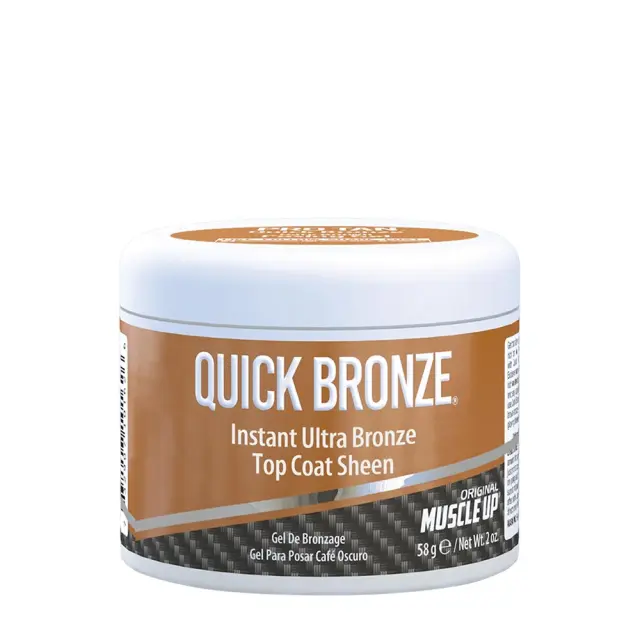 Pro Tan Quick Bronze® Dark Brown Posing Gel 2 Oz.