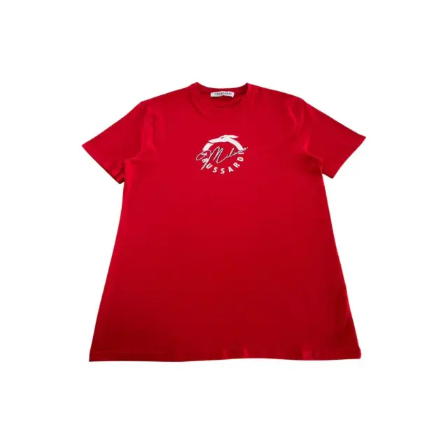 Trussardi Jeans - Ανδρικό Beachwear T-Shirt TRU25MTS01-04RED Κόκκινο 2