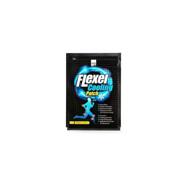 INTERMED Flexel Cooling Patch Δροσιστικά αυτοκόλλητα επιθέματα 3 Τεμάχια