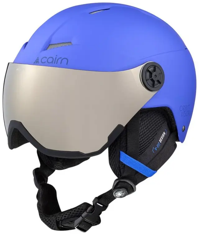 Κράνος Cairn Παιδικό Orbit Visor J Mat Blue - 0606709-132 - 54/56