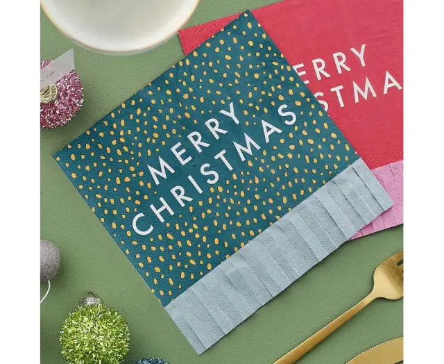 Χαρτοπετσέτες Merry Christmas / 16 τεμ