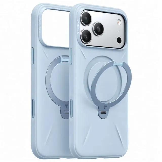 Torras OStand Q3 Silicone, purple - iPhone 18 Pro Max