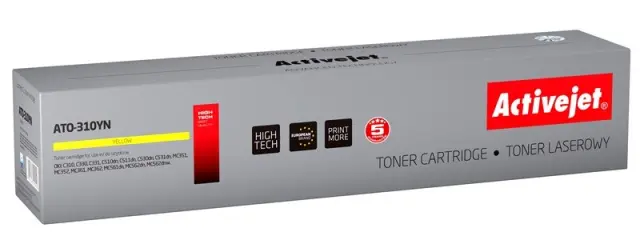 Activejet ATO-310YN Toner (replacement OKI 44469704 Supreme 2000 pages yellow)